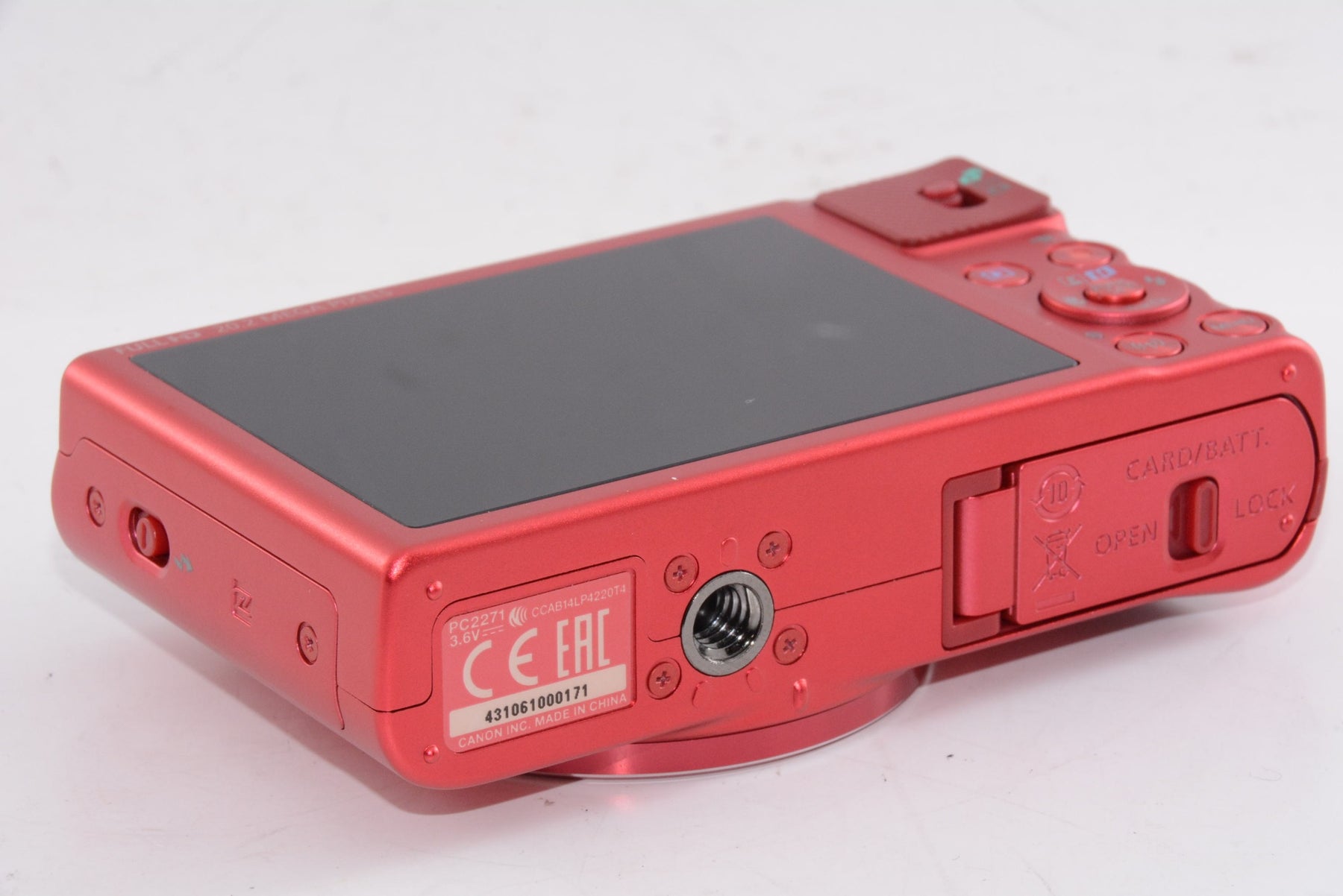 【ほぼ新品】Canon コンパクトデジタルカメラ PowerShot SX620 HS レッド