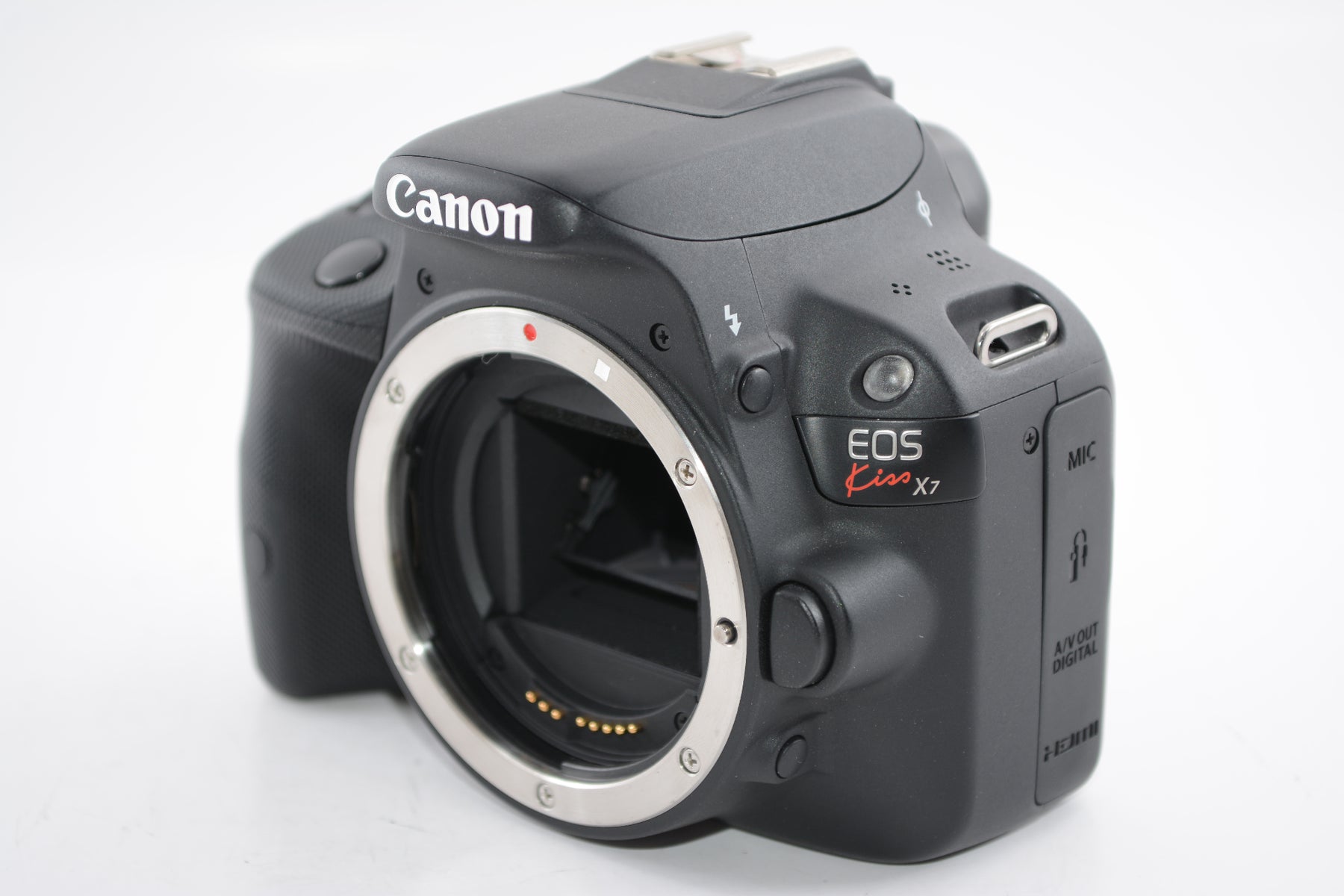 【外観並級】Canon デジタル一眼レフカメラ EOS Kiss X7 ダブルズームキット EF-S18-55ｍｍ/EF-S55-250ｍｍ付属 KISSX7-WKIT