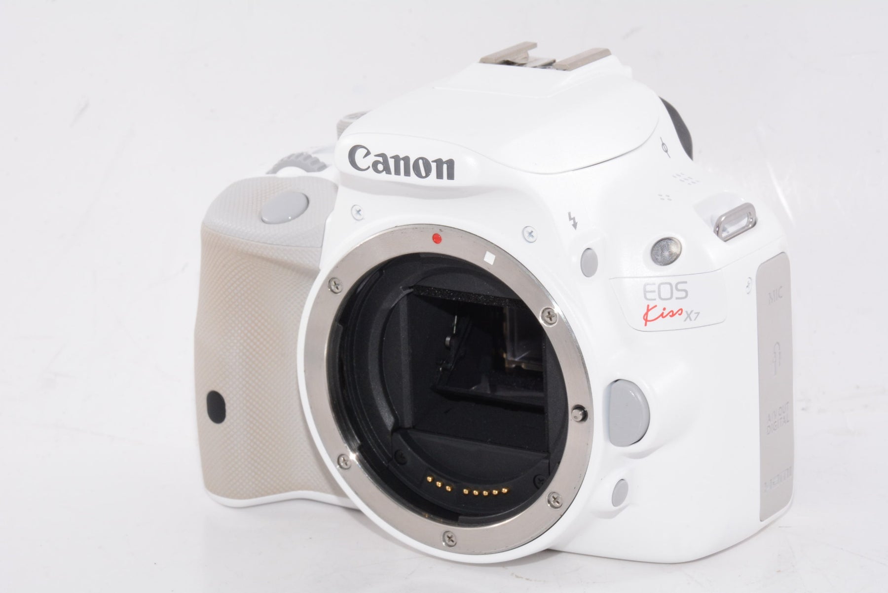 【外観特上級】Canon デジタル一眼レフカメラ EOS Kiss X7(ホワイト) ダブルレンズキット2