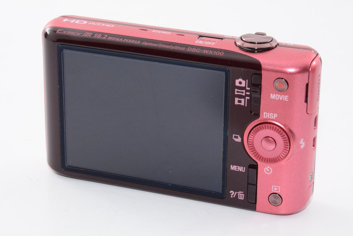 【外観特上級】ソニー SONY Cyber-shot WX100 ピンク