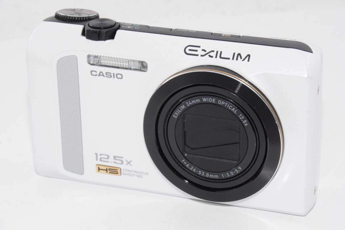 【外観特上級】CASIO デジタルカメラ EXILIM EX-ZR200 ホワイト EX-ZR200WE