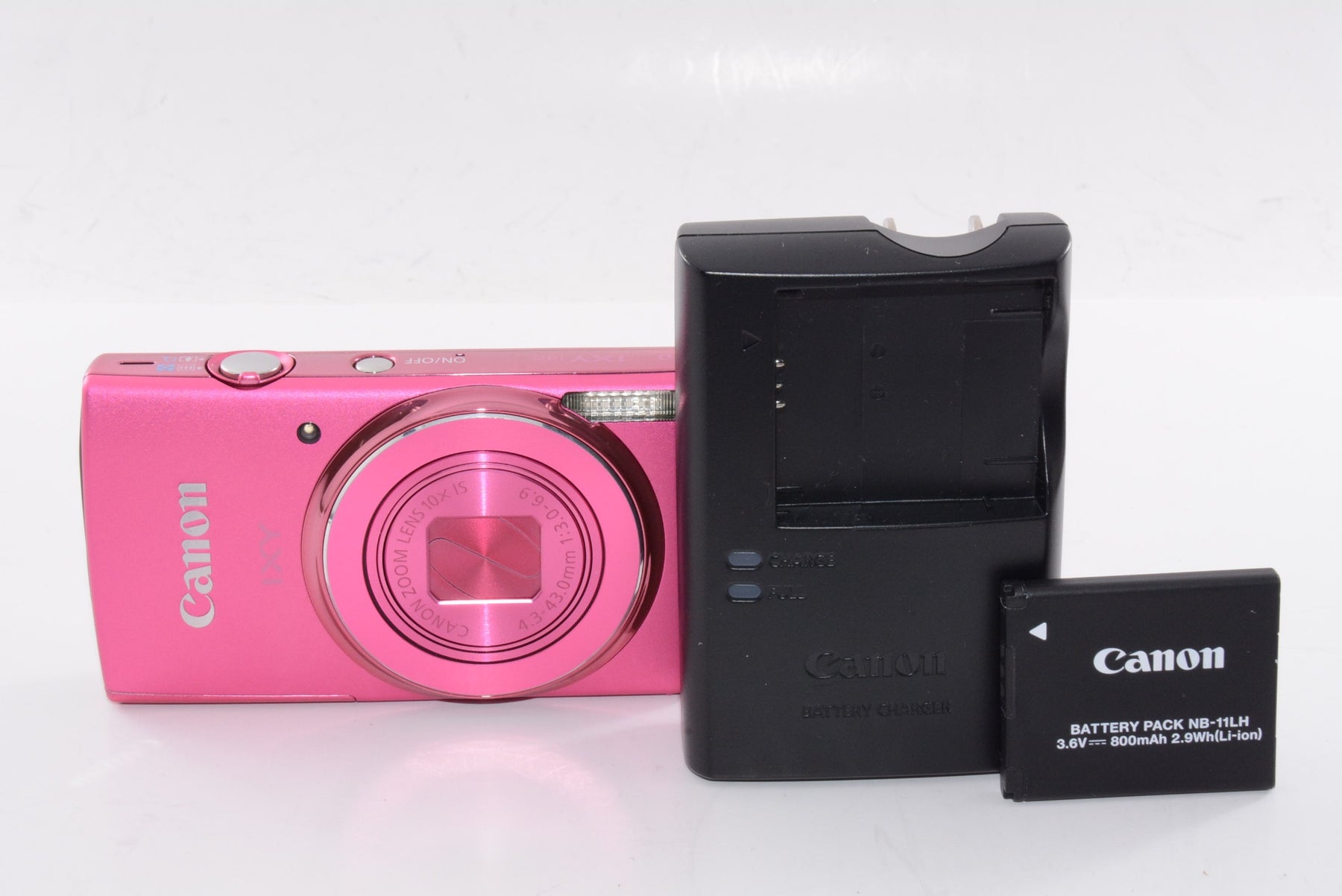 【外観並級】Canon デジタルカメラ IXY 140 光学10倍ズーム ピンク IXY140(PK)