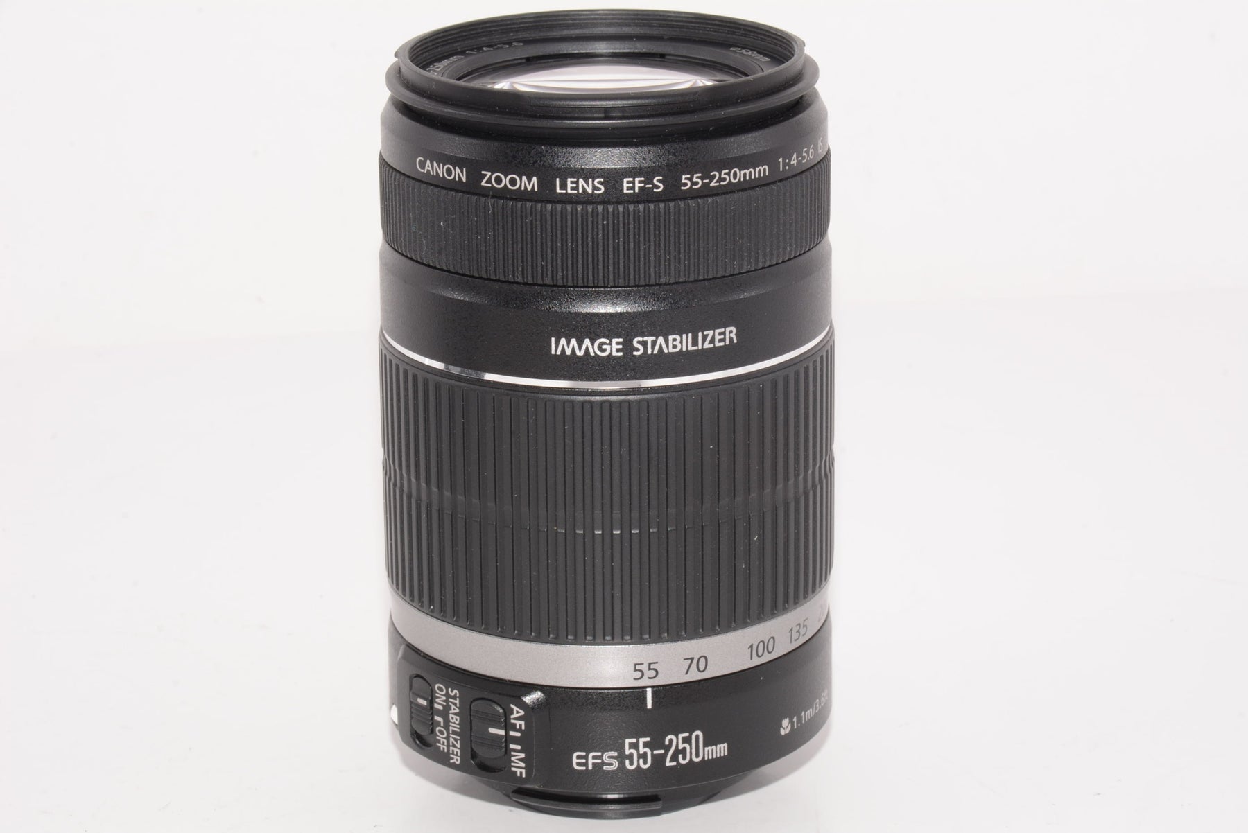 【外観特上級】Canon 望遠レンズ EF-S55-250mm F4-5.6 IS