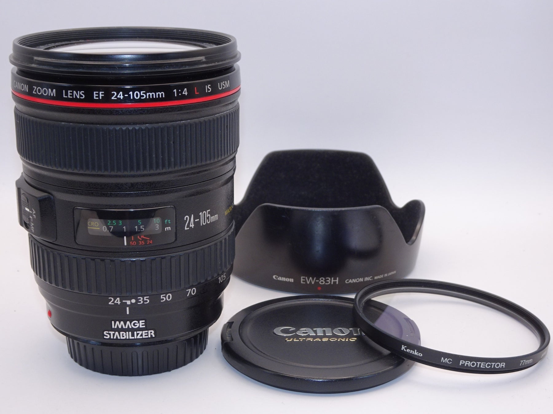 【外観特上級】Canon 標準ズームレンズ EF24-105mm F4L IS USM