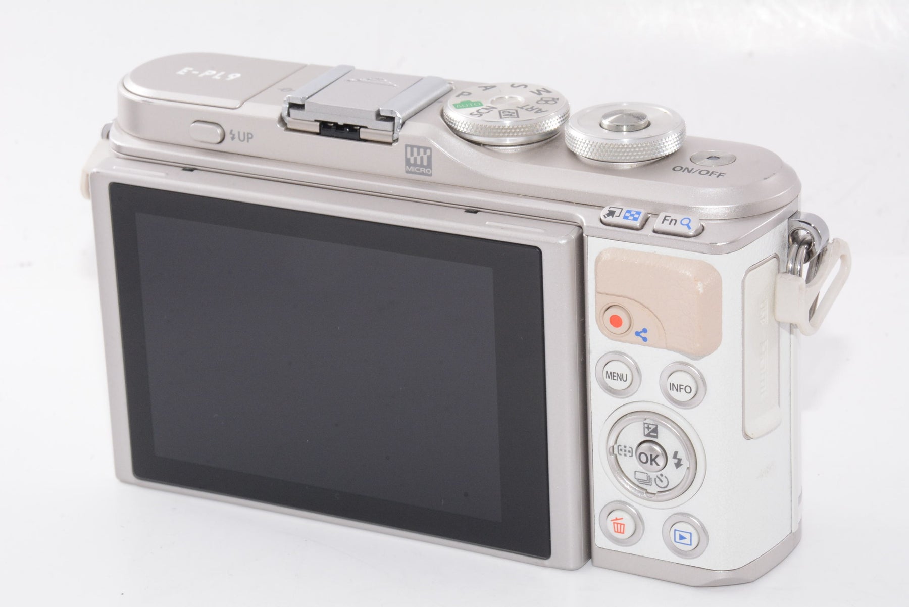 【外観特上級】OLYMPUS ミラーレス一眼カメラ PEN E-PL9 ボディー ホワイト