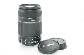 【外観並級】Canon 望遠ズームレンズ EF-S55-250mm F4-5.6 IS II