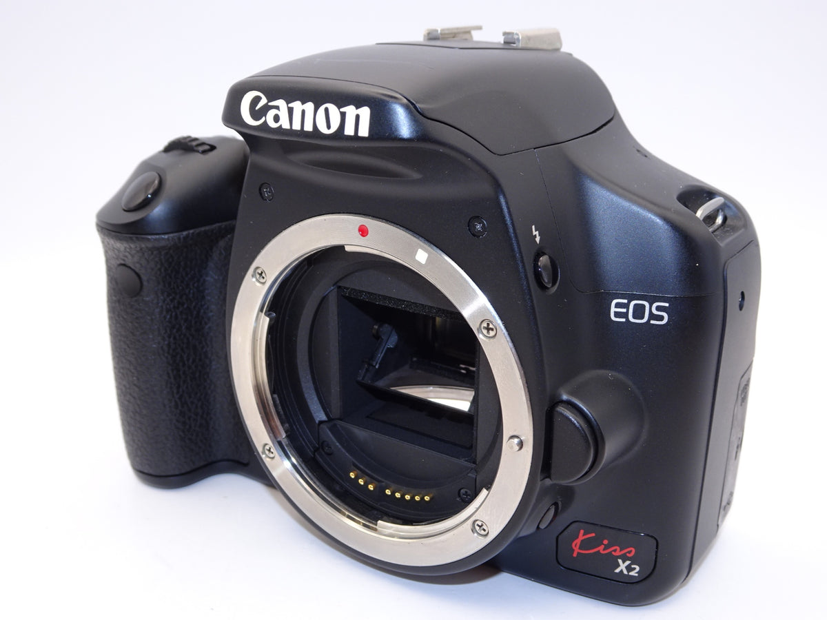 【外観特上級】Canon デジタル一眼レフカメラ EOS Kiss X2 レンズキット KISSX2-LKIT