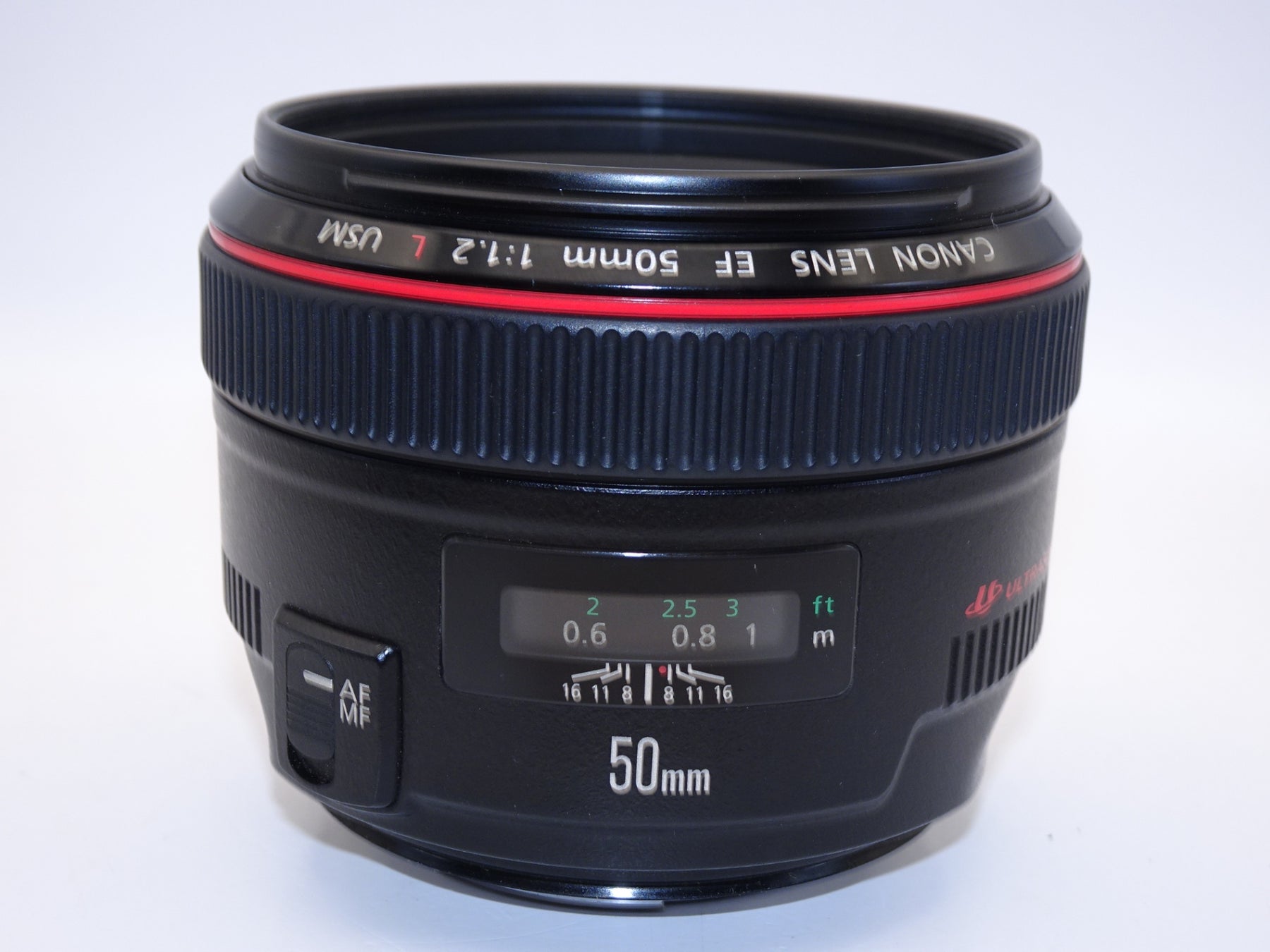 【外観特上級】Canon 単焦点標準レンズ EF50mm F1.2L USM フルサイズ対応