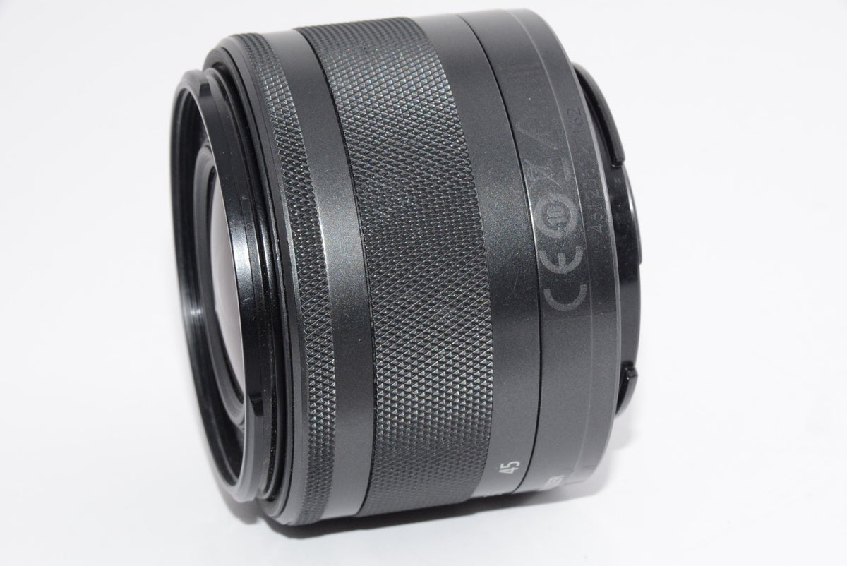 【外観並級】Canon 標準ズームレンズ EF-M15-45mm F3.5-6.3IS STM(グラファイト) ミラーレス一眼対応 EF-M15-45ISSTM