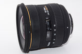 【外観特上級】SIGMA 超広角ズームレンズ 10-20mm F4-5.6 EX DC HSM ニコン用 APS-C専用