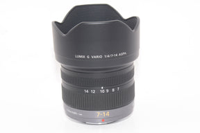 【外観特上級】パナソニック 広角ズームレンズ マイクロフォーサーズ用 ルミックス G VARIO 7-14mm/F4.0 ASPH.