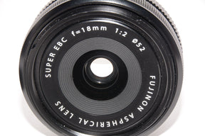 【外観特上級】FUJIFILM 単焦点広角レンズ XF18mmF2 R