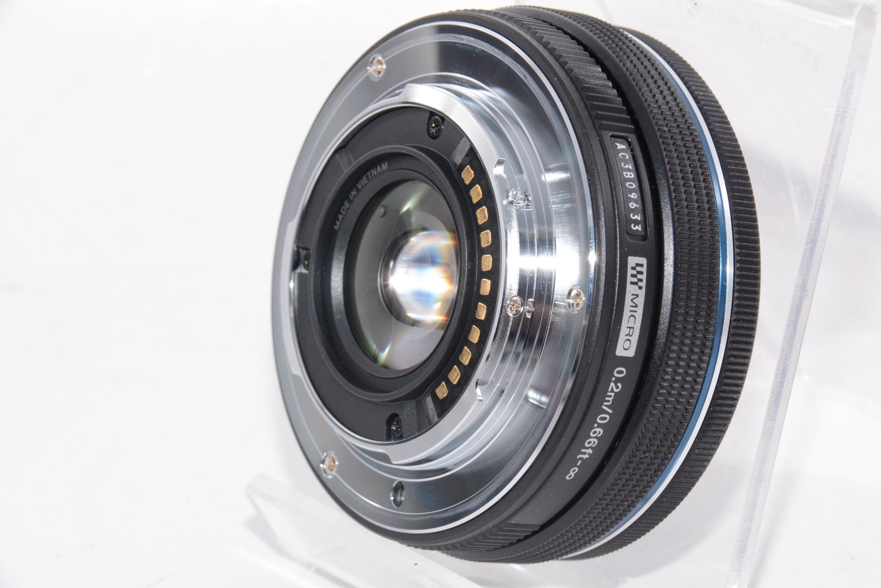 【外観特上級】OLYMPUS 電動式パンケーキズームレンズ M.ZUIKO DIGITAL ED 14-42mm F3.5-5.6 EZ BLK