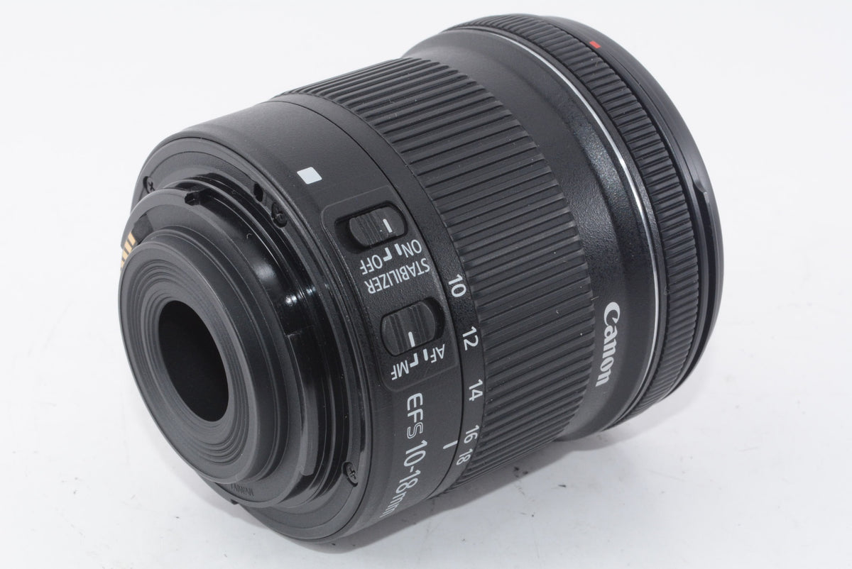 【外観特上級】Canon 超広角ズームレンズ EF-S10-18mm F4.5-5.6 IS STM