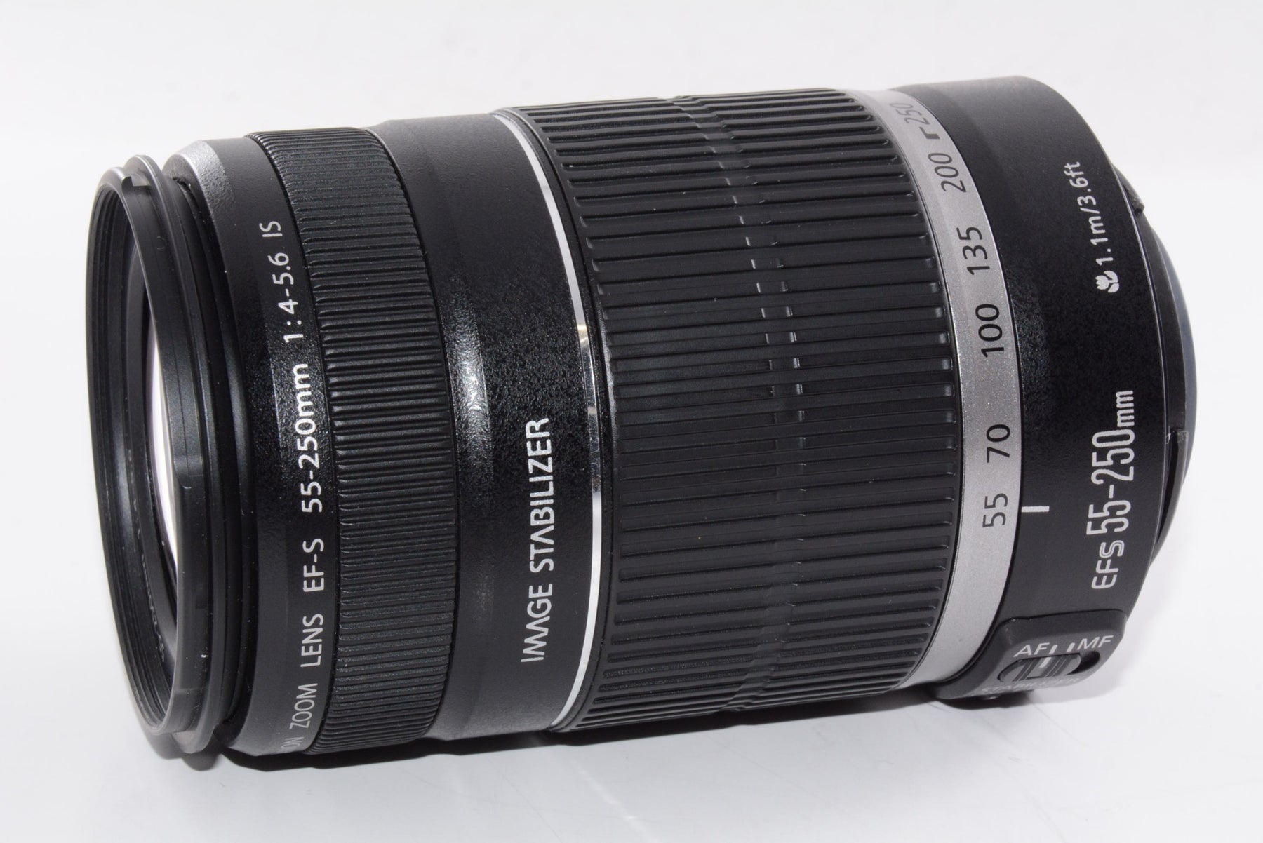 【外観並級】Canon 望遠レンズ EF-S55-250mm F4-5.6 IS