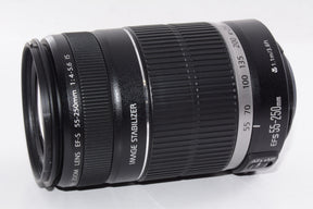 【外観並級】Canon 望遠レンズ EF-S55-250mm F4-5.6 IS
