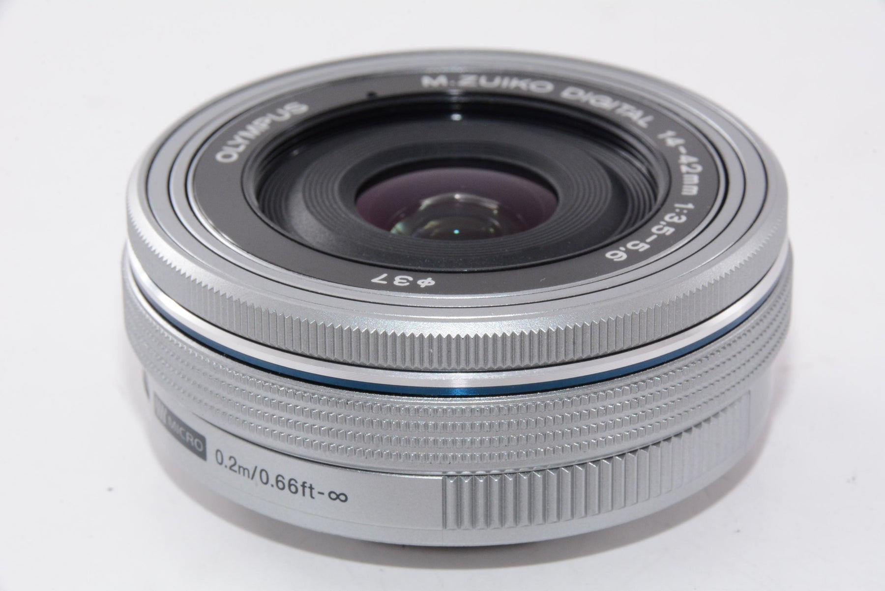 【外観特上級】OLYMPUS M.ZUIKO DIGITAL ED 14-42mm F3.5-5.6 EZ SLV