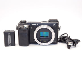 【外観並級】ソニー SONY ミラーレス一眼 α NEX-6 ボディ NEX-6/B