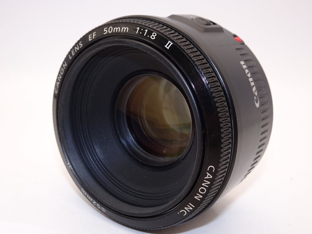 【外観並級】Canon 単焦点レンズ EF50mm F1.8 II フルサイズ対応