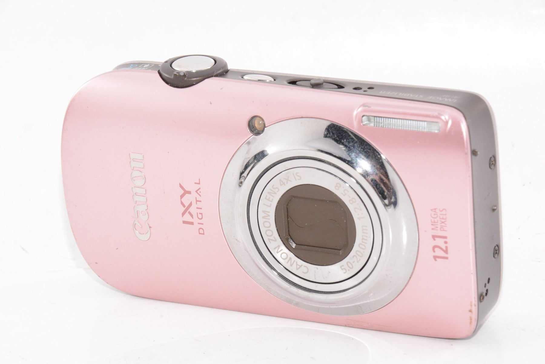 【外観並級】Canon デジタルカメラ IXY DIGITAL (イクシ) 510 IS ピンク IXYD510IS(PK)