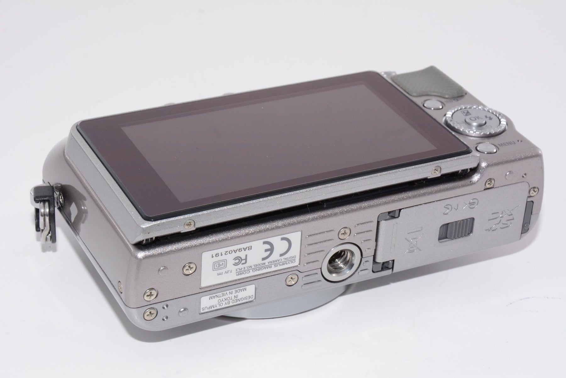【外観特上級】OLYMPUS ミラーレス一眼 PEN Lite E-PL3 ダブルズームキット シルバー E-PL3 DZKIT SLV