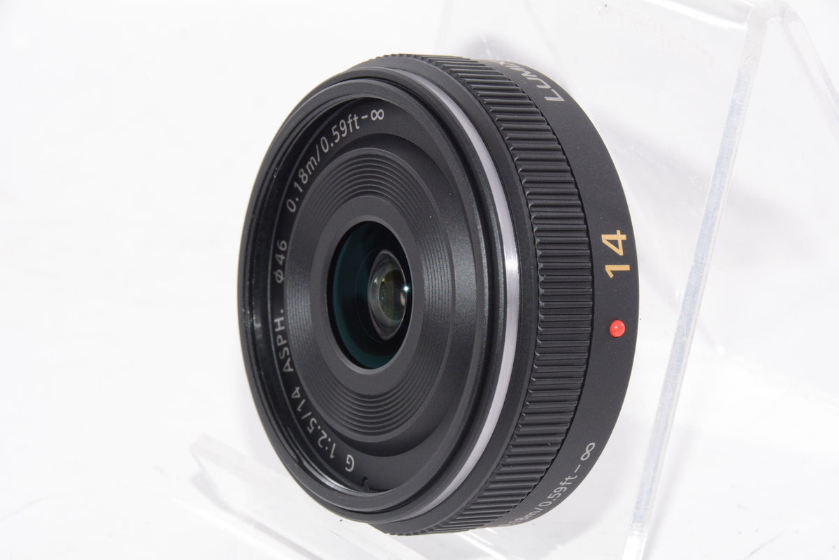 【外観特上級】パナソニック マイクロフォーサーズ用 ルミックス G 14mm/F2.5 ASPH.
