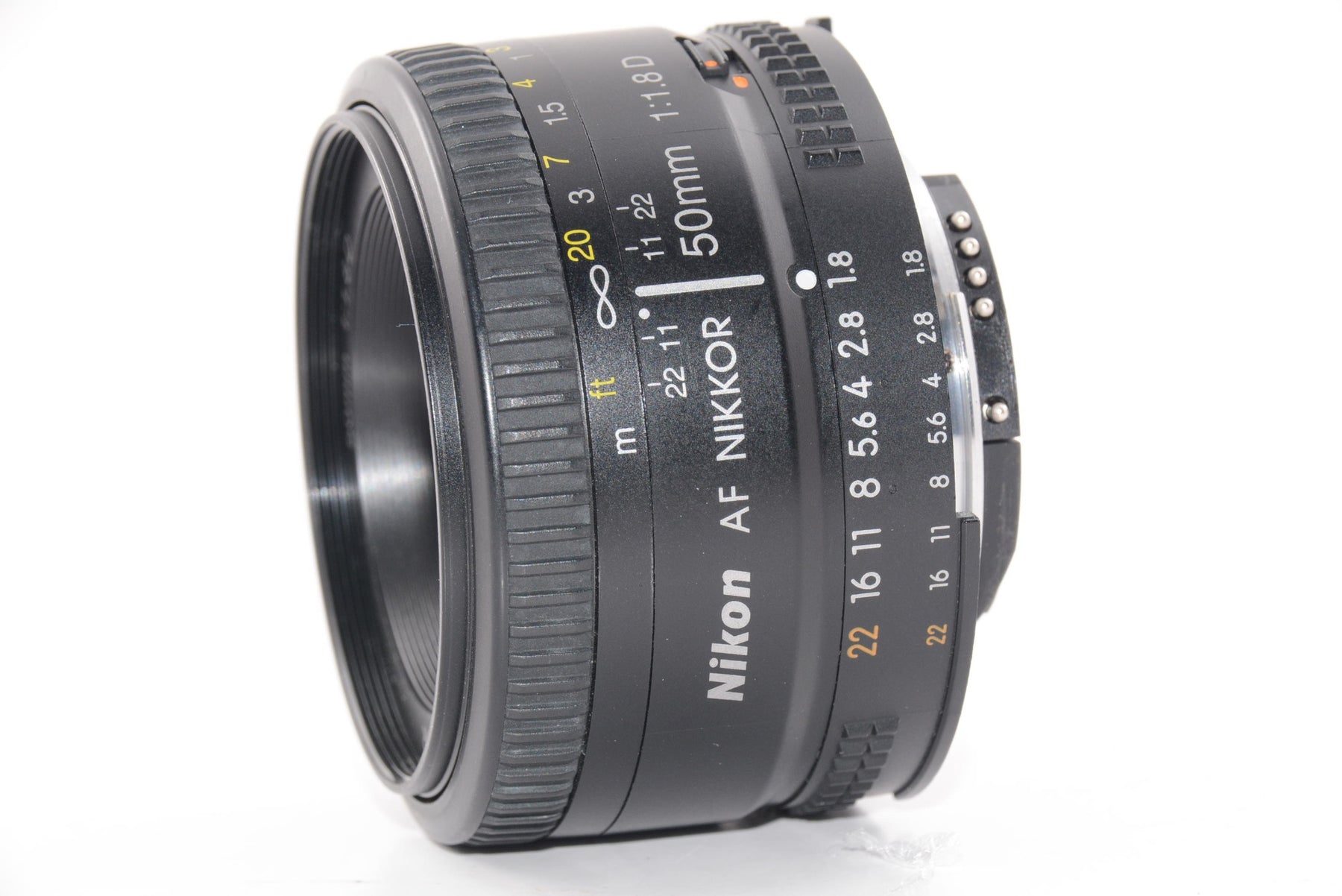 【外観特上級】Nikon 単焦点レンズ Ai AF Nikkor 50mm F1.8D フルサイズ対応