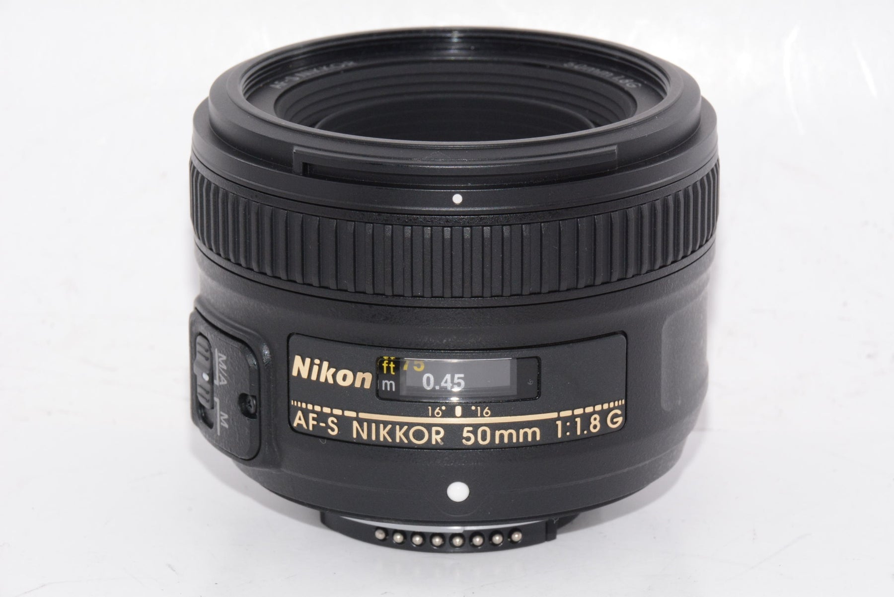 【外観並級】Nikon 単焦点レンズ AF-S NIKKOR 50mm f/1.8G フルサイズ対応 AF-S 50/1.8G