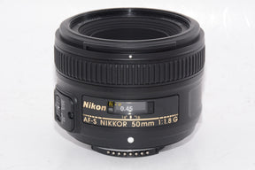 【外観並級】Nikon 単焦点レンズ AF-S NIKKOR 50mm f/1.8G フルサイズ対応 AF-S 50/1.8G