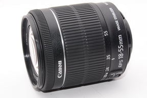 【外観特上級】Canon 標準ズームレンズ EF-S18-55mm F3.5-5.6 IS STM