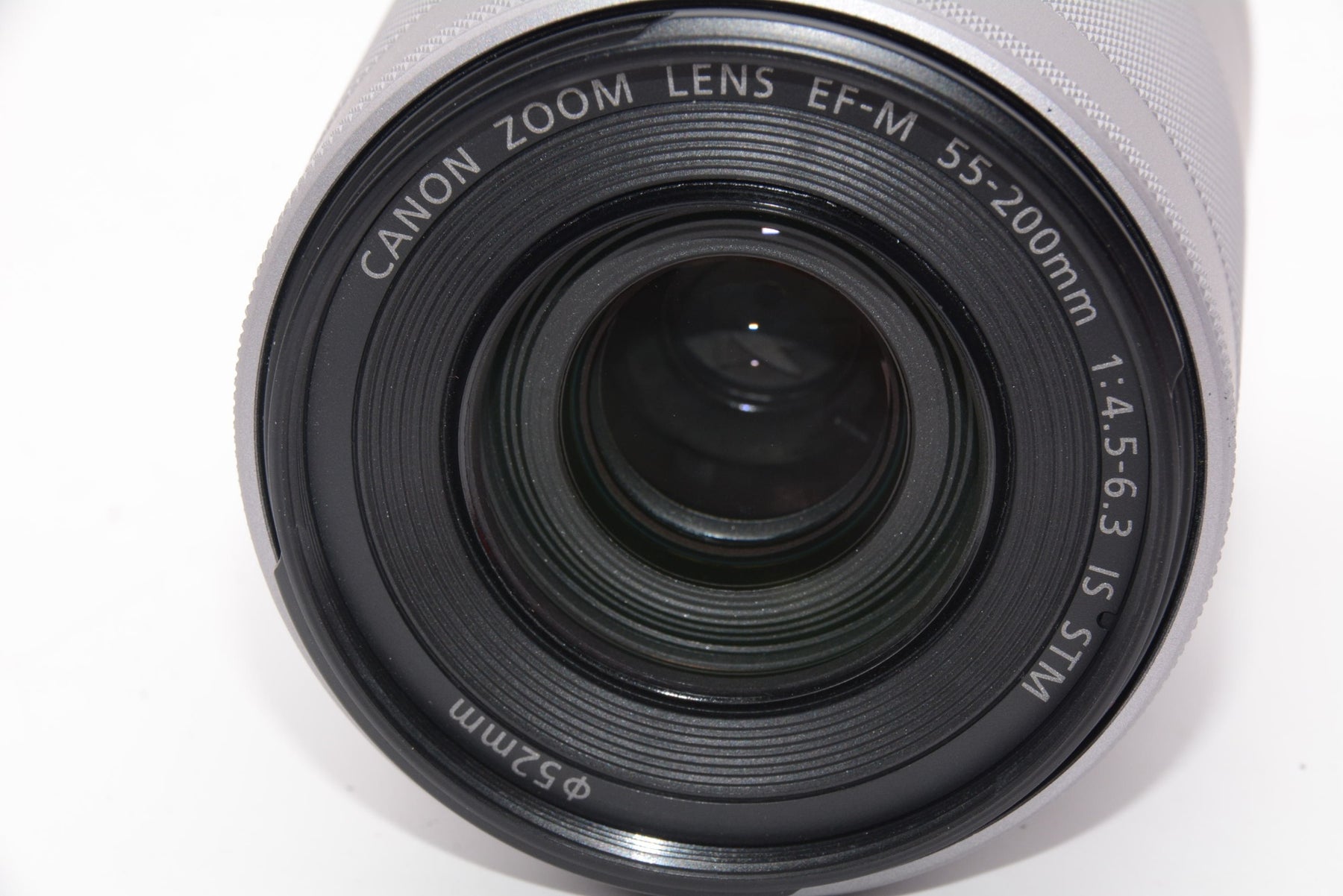 【外観特上級】Canon EF-M55-200mm F4.5-6.3 IS STM シルバー