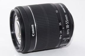 【外観特上級】Canon 標準ズームレンズ EF-S18-55mm F3.5-5.6 IS STM