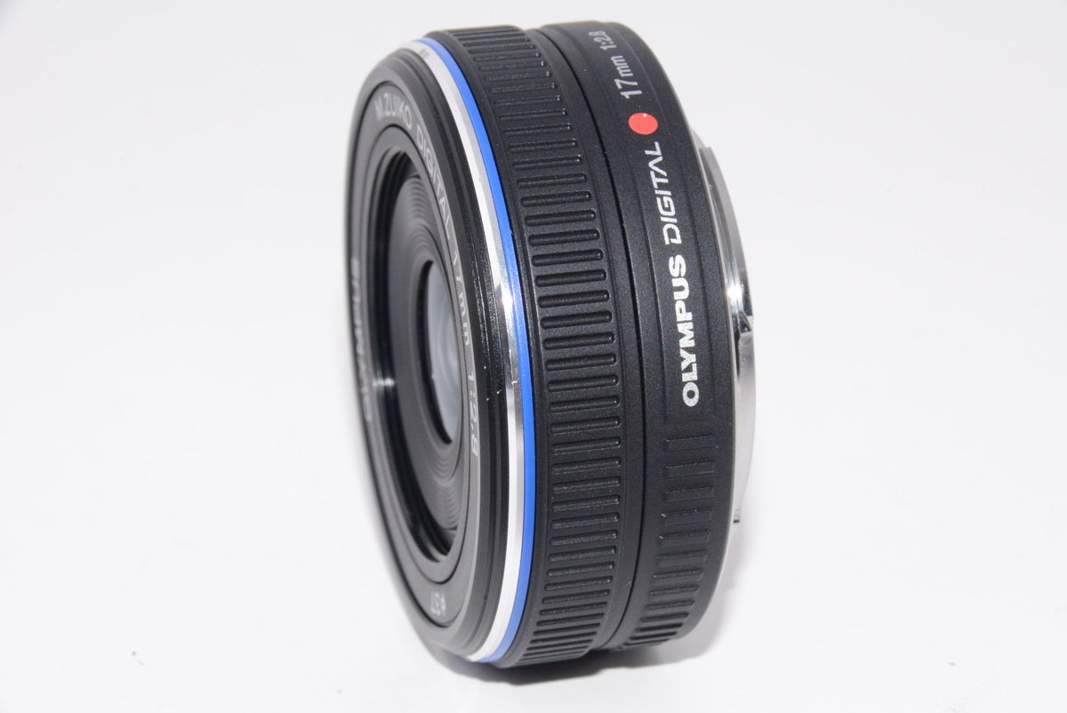 【外観特上級】OLYMPUS パンケーキレンズ M.ZUIKO DIGITAL 17mm F2.8 ブラック