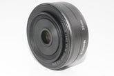【外観特上級】Canon EF-M22mm F2 STM ミラーレス一眼対応