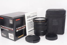 【外観特上級】SIGMA 17-50mm F2.8 EX DC OS HSM キヤノン用