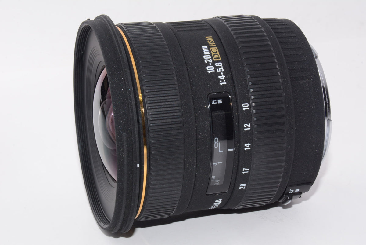 【外観特上級】SIGMA 10-20mm F4-5.6 EX DC HSM キヤノン用 APS-C専用