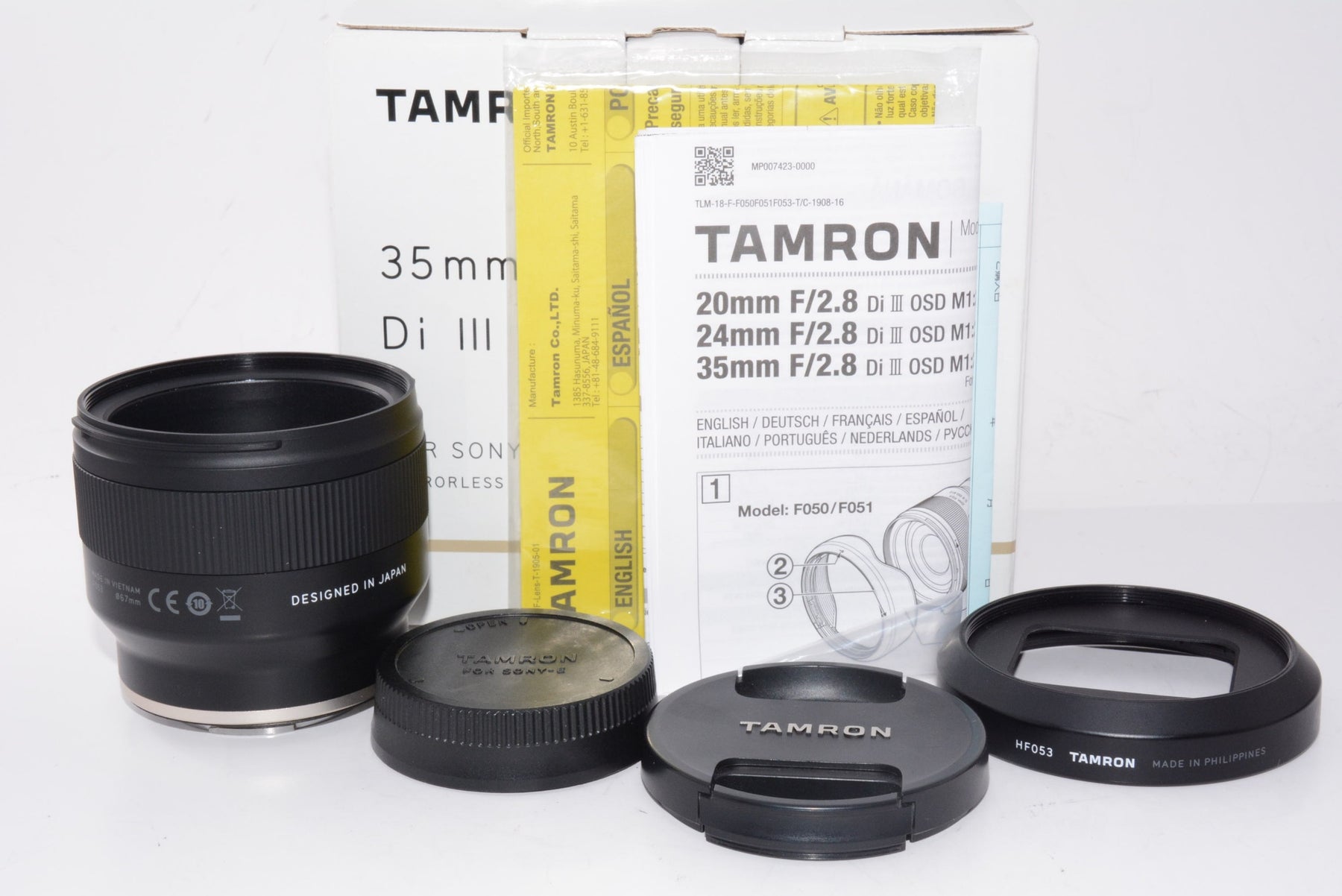 【外観並級】TAMRON 35mm F/2.8 Di III OSD M1:2 FEマウント用レンズ