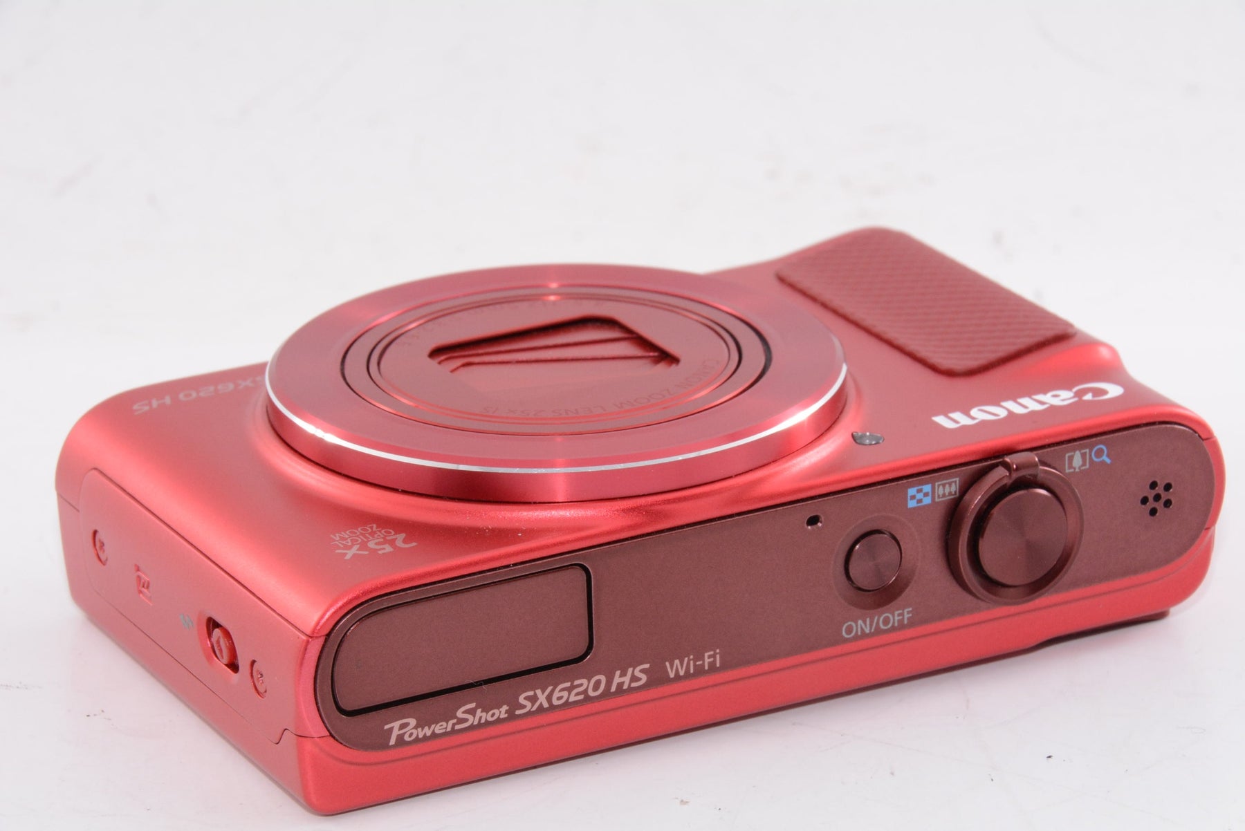 【ほぼ新品】Canon コンパクトデジタルカメラ PowerShot SX620 HS レッド