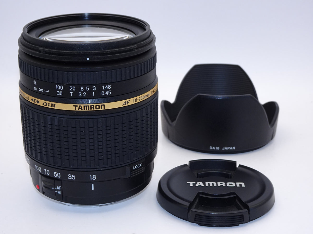 【外観特上級】TAMRON AF18-250mm F3.5-6.3 Di II LD Aspherical [IF] Macro キャノン用 A18