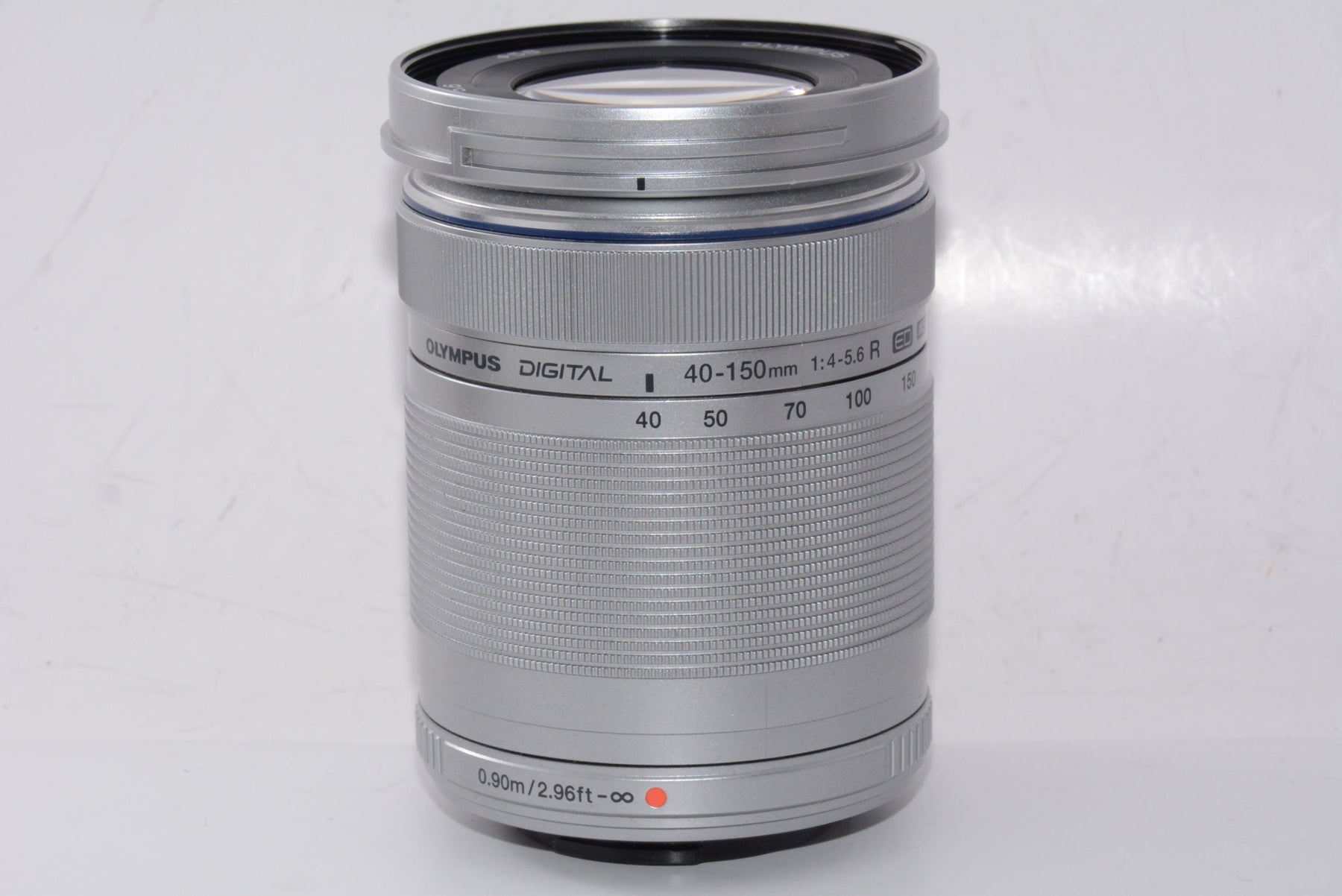 【外観特上級】OLYMPUS M.ZUIKO DIGITAL ED 40-150mm F4.0-5.6 R シルバー