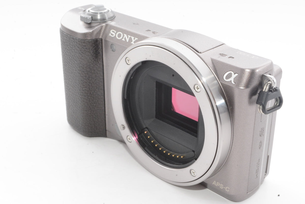 【外観並級】ソニー SONY ミラーレス一眼 α5100 パワーズームレンズキット E PZ 16-50mm F3.5-5.6 OSS付属 ブラウン ILCE-5100L-T