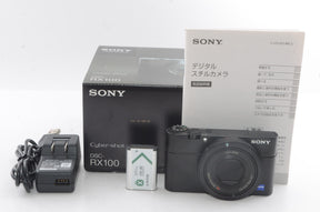 【外観特上級】SONY デジタルカメラ DSC-RX100 ブラック Cyber-shot DSC-RX100