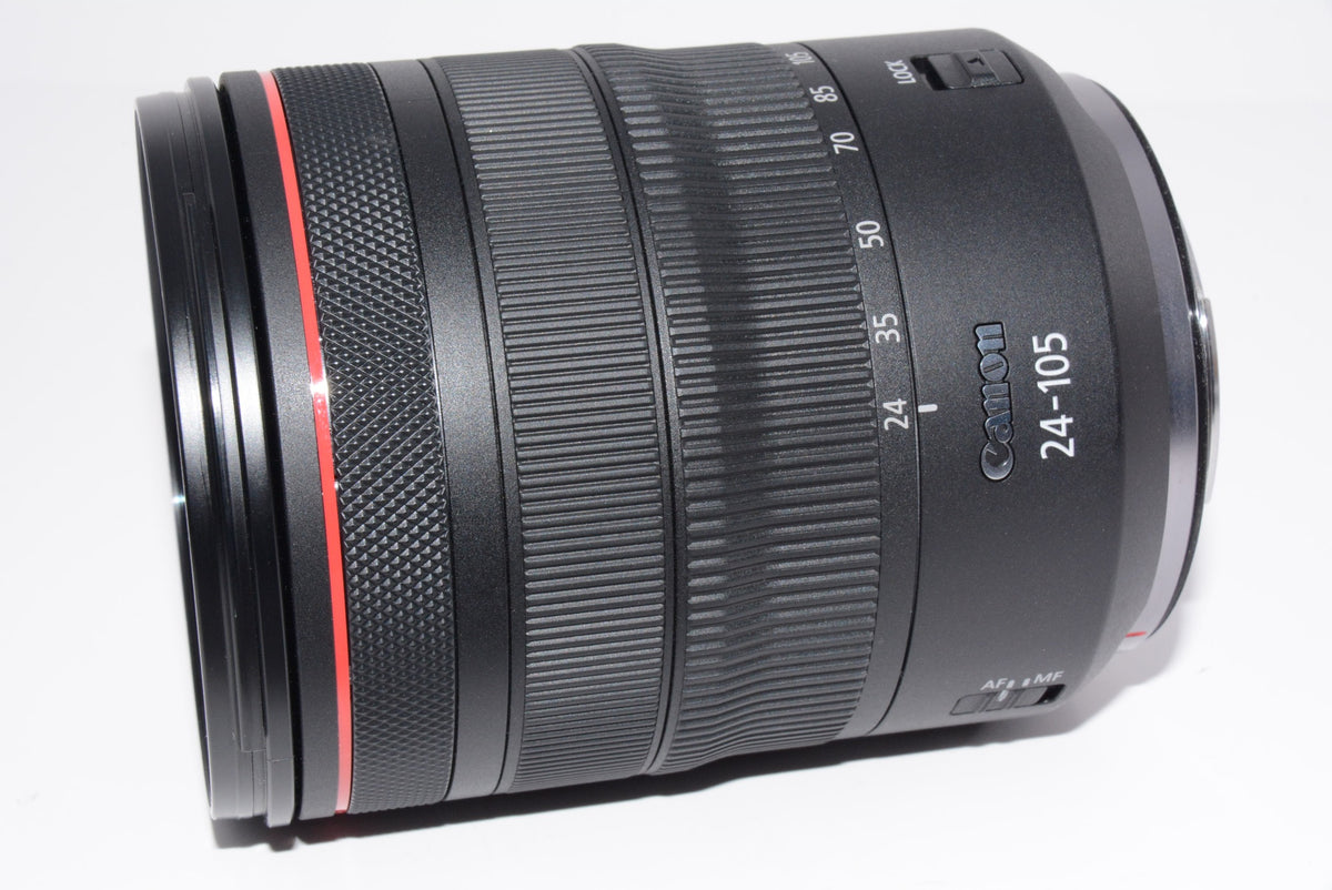 【外観特上級】Canon 中望遠ズームレンズ RF24-105mm F4L IS USM EOSR対応 全長107.3mm ブラック RF24-10540LIS