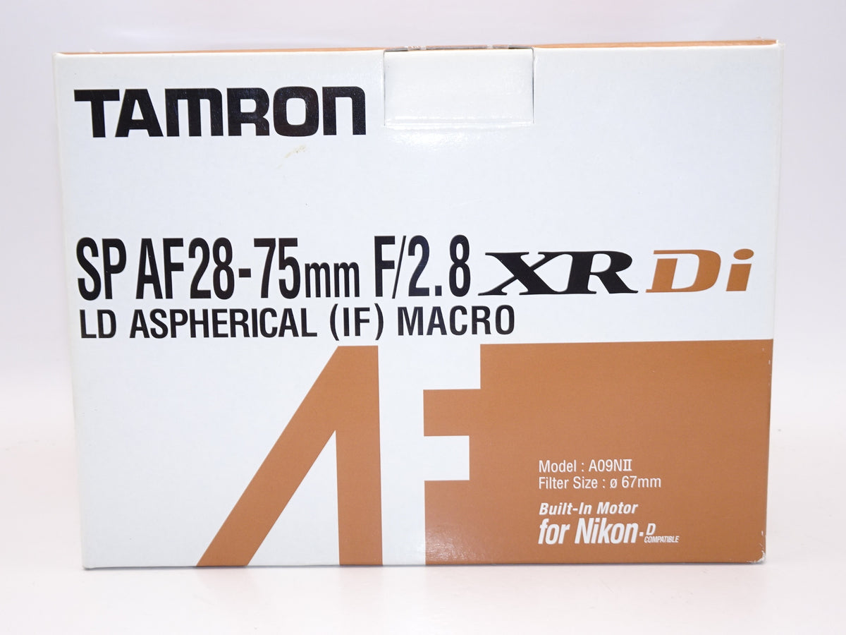 【外観特上級】TAMRON 大口径ズームレンズ SP AF28-75mm F2.8 XR Di ニコン用 フルサイズ対応 A09NII