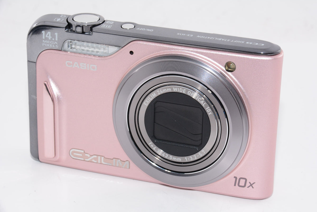 【外観特上級】CASIO デジタルカメラ EXILIM EX-H15 ピンク EX-H15PK