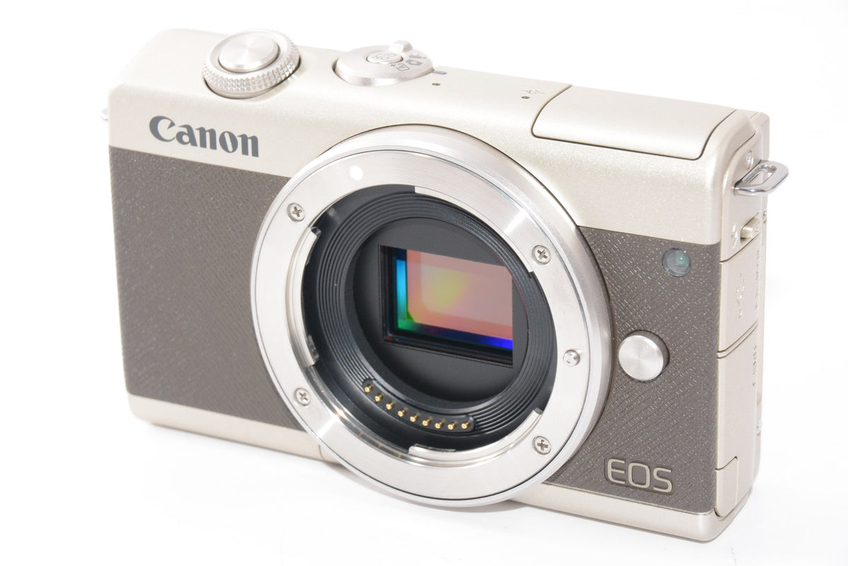 【外観特上級】CANON キヤノン ミラーレスカメラ EOS M200 リミテッドゴールドキット