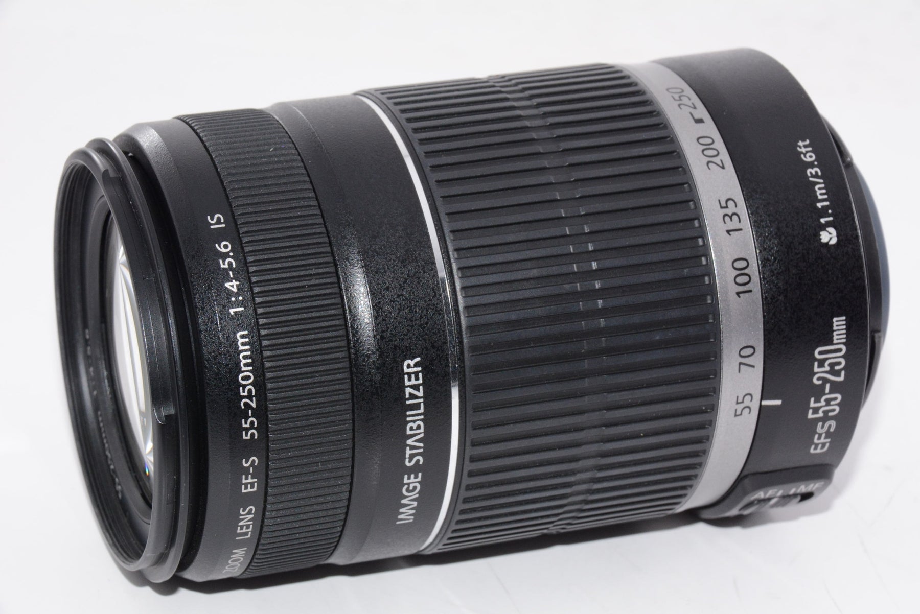 【外観特上級】Canon 望遠レンズ EF-S55-250mm F4-5.6 IS