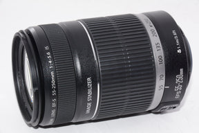【外観特上級】Canon 望遠レンズ EF-S55-250mm F4-5.6 IS
