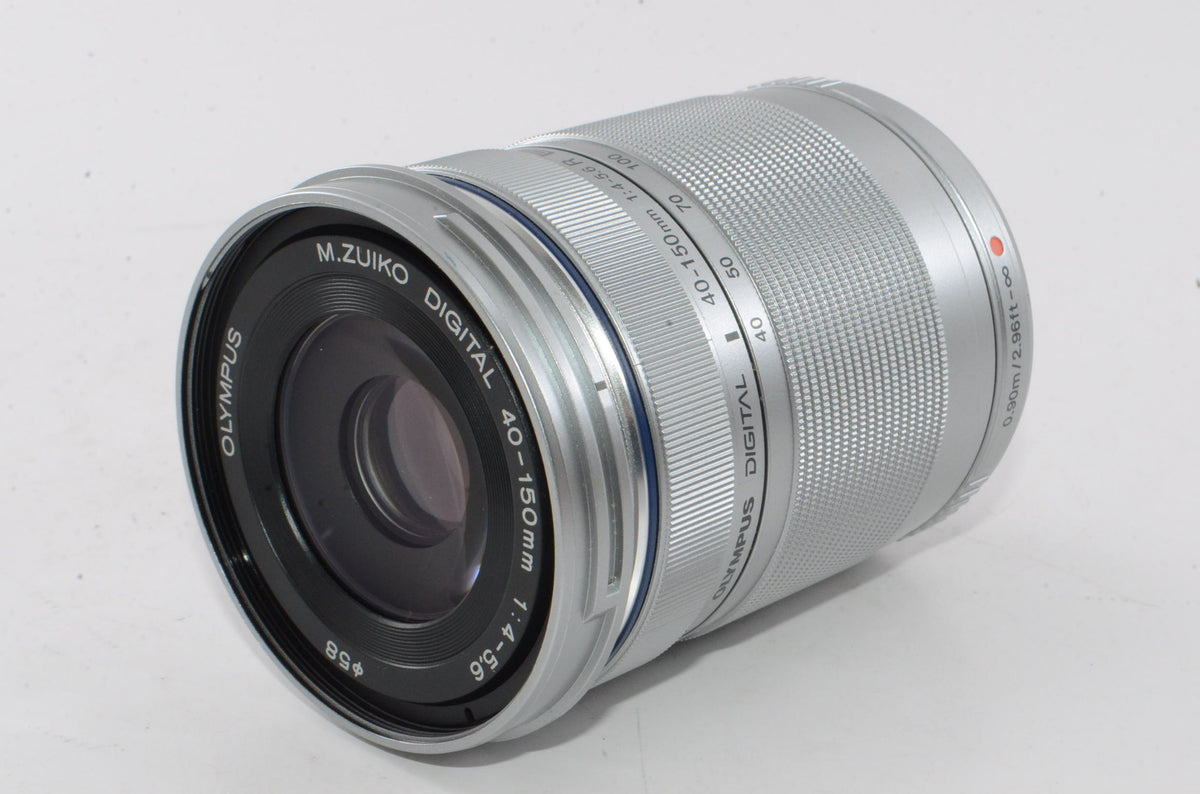 【外観特上級】OLYMPUS M.ZUIKO DIGITAL ED 40-150mm F4.0-5.6 R シルバー