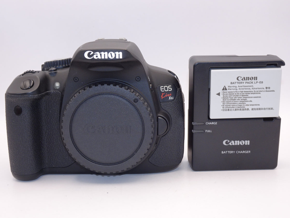 【外観並級】Canon デジタル一眼レフカメラ EOS Kiss X6i ボディ